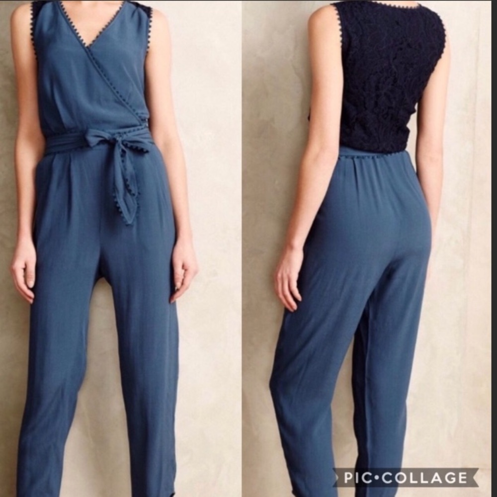 Leifsdottir Lace Back Jumpsuit